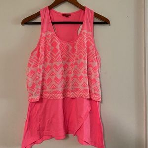 Bongo neon pink short sleeve t-shirt